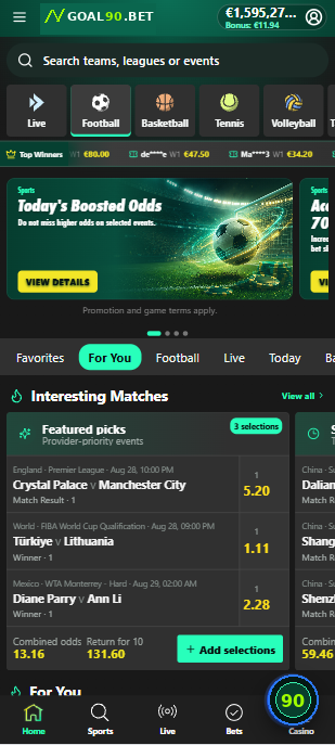 Mobile sportsbook